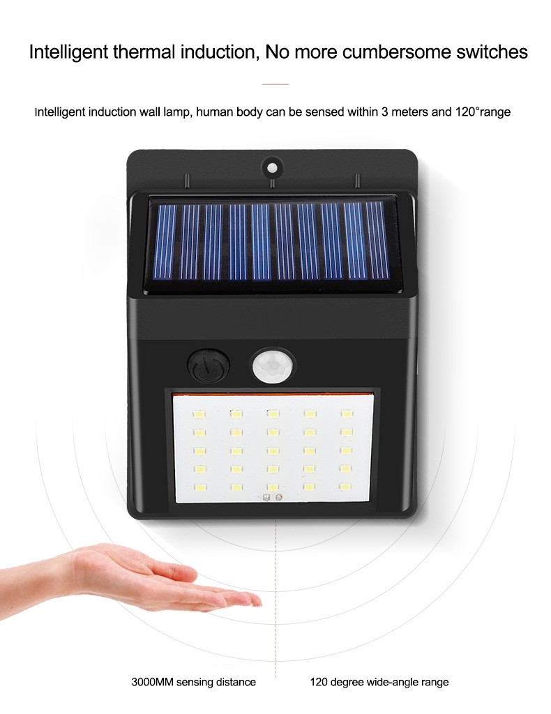 Solar outdoor sensor light(图5)